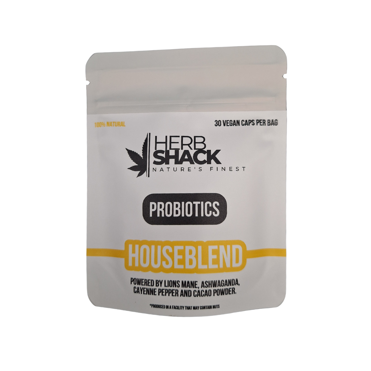 Herb Shack Probiotics Houseblend 30 Vegan Caps